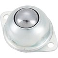Global Industrial 1 Carbon Steel Main Ball w/ 2 Hole Flange, Carbon Steel Housing 298713